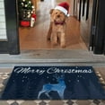 thumbnail image 5 of Christmas Door Mat Christmas Rug Christmas Decorations Christmas Holly Doormat Christmas Welcome Mat Indoor Winter Door Mat Outdoor 30"x17", 5 of 6