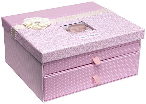 pink baby keepsake box