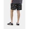 thumbnail image 3 of No Boundaries Men's & Big Men's Elastic Waist Swim Trunks, 7" Inseam, Sizes XS-5XL, 3 of 4