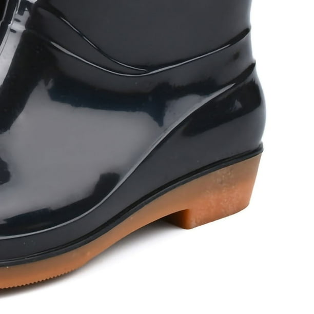 Botas de lluvia,Botas de lluvia para mujer Botas de lluvia cortas de moda Botas de lluvia Botas de mujer hechas con cuidado