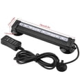 thumbnail image 3 of HUGFEGWE LED Aquarium Light Fish Tank Bubble Light Underwater Led Light with Remote Control + Manual Color Change - Highlight Colorful Aquarium Light Kit(US Plug)(16cm) CA919-85110, 3 of 9