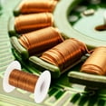 thumbnail image 4 of 28 AWG Magnet Wire, 28 Gauge Enameled Copper Wire, 2 OZ Magnetic Coil Wire for Transformer, Motor, Electric, 180C(356F), 4 of 5