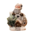 thumbnail image 4 of Figura navideña decorativa coleccionable para escaparate de tienda, decoración navideña Muñeco de nieve, 4 of 9