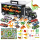 thumbnail image 1 of 37 En 1 Juguete De Camión Transportador Dinosaurio Vehículo Xtellar Color Verde, 1 of 4