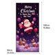 thumbnail image 5 of Cortina colgante de Papá Noel para la puerta, para la ventana del dormitorio festivo del hogar y fiestas de temporada, 5 of 6