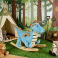 thumbnail image 4 of HMYG Dinosaur Rocking Soft Chair Toy,Rocking Toy, 4 of 9