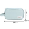 thumbnail image 1 of 1pc Portable Dry And Wet Separate Bag, Men's Nordic Style Travel Wash Bag, Large Capacity Travel Cosmetic Storage Bag, 1 of 4