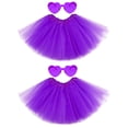 thumbnail image 1 of Falda tutú NSODREEM para mujeres y niñas (morada), 2 unidades, 1 of 7
