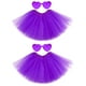thumbnail image 1 of Falda tutú NSODREEM para mujeres y niñas (morada), 2 unidades, 1 of 7