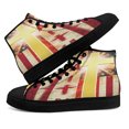thumbnail image 4 of American flag Faith Cross High Top Canvas Shoes Sneakers Black Size 5, 4 of 7