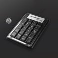 thumbnail image 3 of Teclado digital Cable USB de 19 teclas Teclado digital Accesorio de computadora impermeable ultrafino Eigraketly EL010236-00, 3 of 5