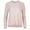 Blush Heather, variant on L06 Women's Cuddle Boxy Crew-Oxf Htr/Nt Strp-XS