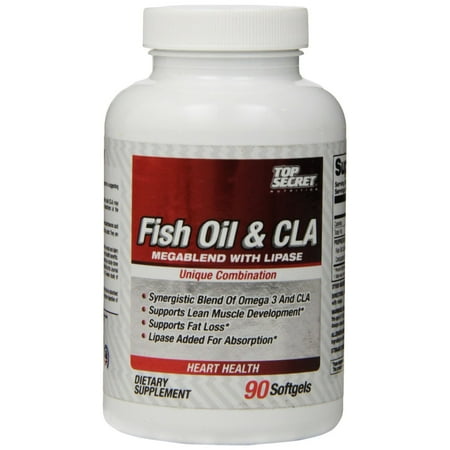 Top Secret Nutrition - Fish Oil & CLA Megablend (90 ct)