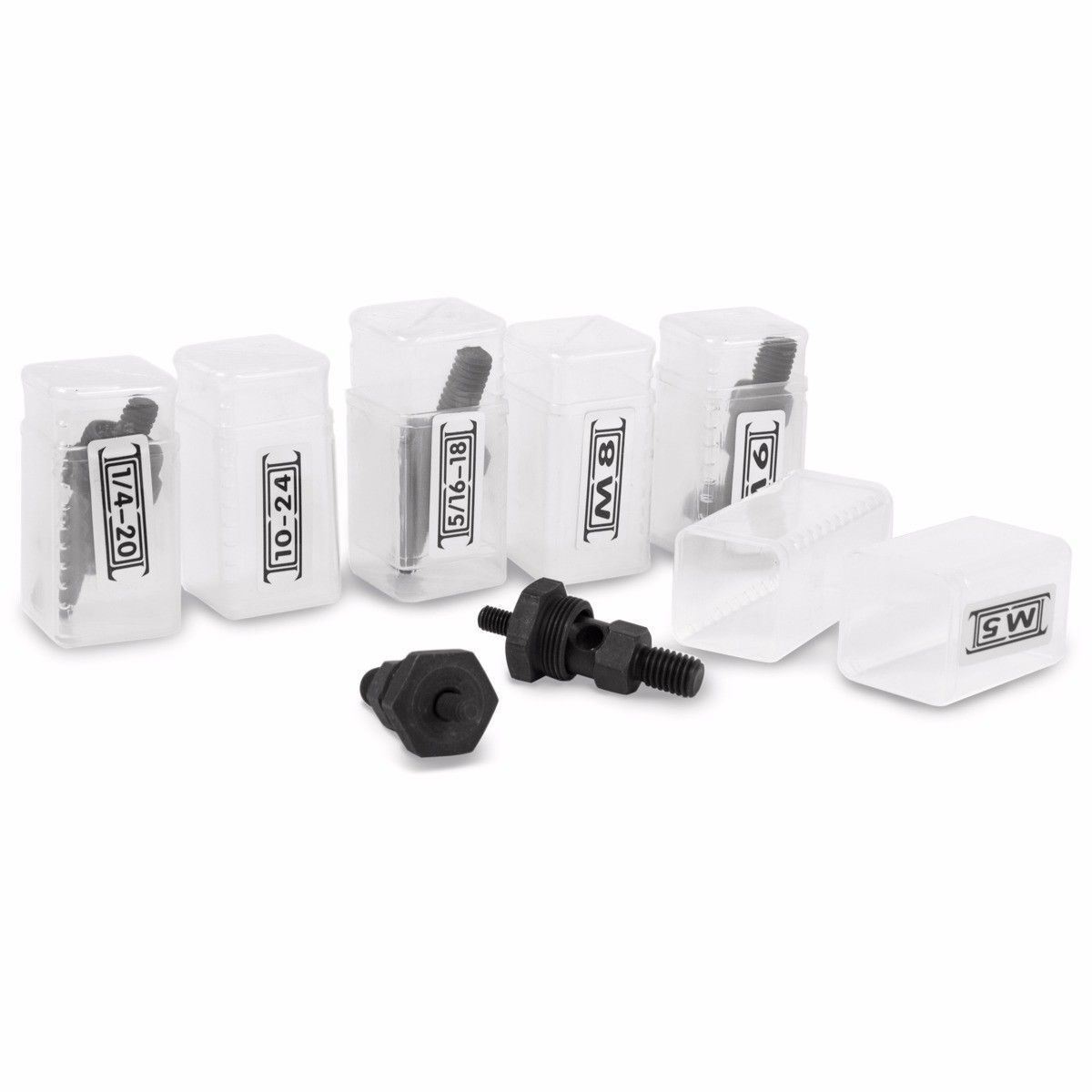 STKUSA Metric Thread Setting Nut Riveter Insert Rivet Riveting Tool Kit Set Setter - Metric and SAE