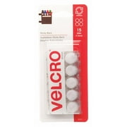 Velcro Brand Reclosable Fastener,White,5/8",PK15 90070