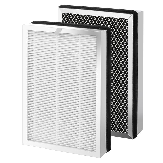 25 Replacement Filter Compatible with 25 Air Purifier, Activated Carbon and Pre-Filter - 2PACK