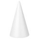 thumbnail image 1 of 2026 Handmade White Solid Cone Children Diy Craft Cone Accessories Home Cone For Christmas (34.5x19.5cm) f54, 1 of 2