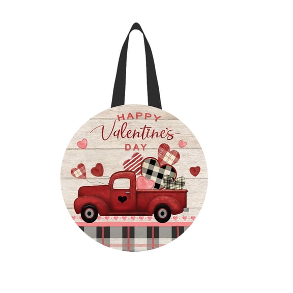 Briarwood Lane Valentines Love Pickup Wood Door Hanger