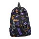 thumbnail image 1 of Mochila con y correa, mochila de dibujos animados para llevar en la escuela para niñas, niños y hombres Negro, 1 of 9