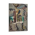 thumbnail image 1 of Pintura abstracta de Jackson Pollock (102) Impresión de imagen Póster de lienzo Pintura de pared Pósteres de arte Decoración Obras de arte modernas para el hogar Regalo 12x18 pulgadas (30x45 cm), 1 of 6