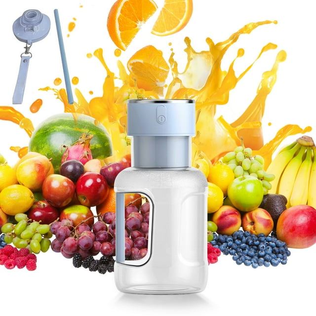 Portable Blenders Personalized Large Capacity Blenders For Shakes And Frappucino Fruit Juicer With 8 Blades Rechargeable Deals Of The Day Clearance