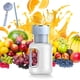 thumbnail image 4 of Licuadora portátil para batidos y smoothies | Gran capacidad de 1600 ml | Licuadora personal de 8 cuchillas recargable por USB | Para viajes, escuela, gimnasio y hogar | Rosa o azul, 4 of 8