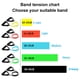 thumbnail image 3 of Bandas de resistencia deportivas para gimnasio, banda deportiva para entrenamiento, bandas elásticas expansoras, tubos de cuerda, equipo de ejercicio físico, 3 of 5