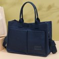 thumbnail image 1 of Bolso de mano de lona para mujer, Bolso cruzado Retro de gran capacidad, Bolso de moda para mujer, 1 of 5