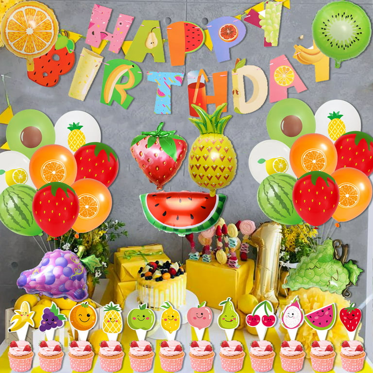 Kara's Party Ideas Tutti Frutti Birthday Party