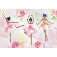 thumbnail image 6 of Ballerina and Roses Girl's Musical Jewelry Box, 2 Pullout Drawers, Swan Lake Tune, 6 of 6