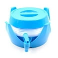 thumbnail image 3 of Contenedor de agua de 5,5 l para acampar, plegable, con asa de grifo Azul, 3 of 9