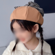 thumbnail image 4 of Boina de invierno para niñas, gorro de boina decorado con lazo, 4 of 5