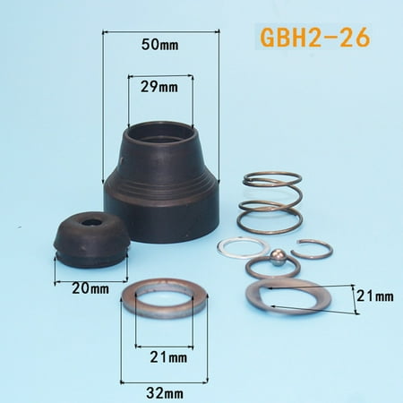 

GLFSIL SDS Chuck Nose Bit spare Parts For Bosch GBH2-20/2-24/2-26 Impact Drill Collet
