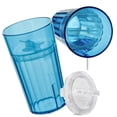 thumbnail image 5 of Reflo Smart Cup (Blue 2-Pack) Open Training Cup, Toddler Cup, No Suction 6oz, 360 Control-Flow, USA MADE Premium High-Impact Plastic, 5 of 6
