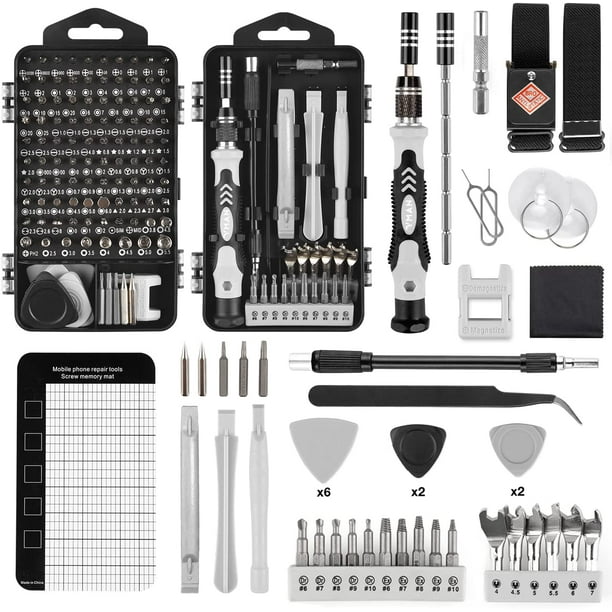 Set de Destornilladores Magnéticos VMAN 145 de Precisión para PC y Celular