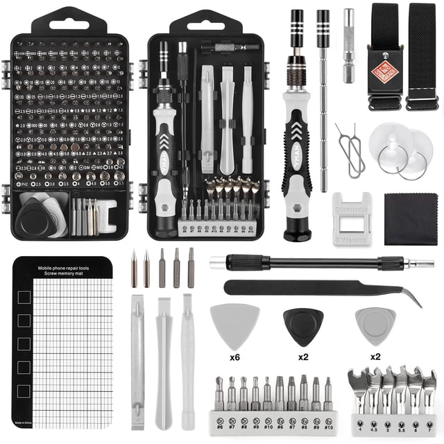 Set de Destornilladores Magnéticos VMAN 145 de Precisión para PC y Celular