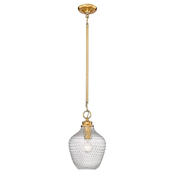 Golden Lighting Adeline 1-light Pendant in Modern Brushed Gold