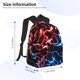 thumbnail image 2 of Fotbe Red And Blue Lightning Mochila Ligera Casual para Laptop para Hombres y Mujeres, Mochila Impermeable de Uso Diario, Mochila para Universidad, 2 of 6