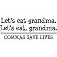 thumbnail image 2 of CafePress - Lets Eat Grandma. Commas Save Lives Mugs - 11 oz Ceramic Mug - Novelty Coffee Tea Cup, 2 of 4