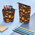 thumbnail image 4 of Kdxio Telescopic Pencil Bag Pen Holder Stationery Case,Stand-up Retractable Transformer Bag Organizer for Christmas Holiday(Autumn Forest Small Animals Lazy), 4 of 6