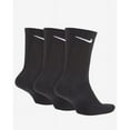 thumbnail image 2 of Men's Nike 3-pack Everyday Cushion Crew Training Socks Color: Black Size: 12-15, 2 of 9
