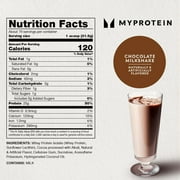 Myprotein Impact Whey Protein Isolate, 5.5 Lbs (79 Servings) Chocolate Smooth, 25g Protein, 3.5g Glutamine & 6g BCAA Per Serving, Protein Shake for Muscle Strength & Recovery