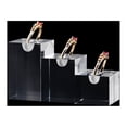 thumbnail image 3 of 3pcs Acrylic Ring Stands Clear Ring Holder Jewelries Display Rack Organizer for Home Showcase Shop, 3 of 7