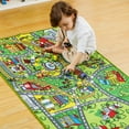 thumbnail image 4 of Joyfy Kids Car Play Rug for Playroom, Car Play Mat for Toddlers,Durable Car Carpet for Community Pretend Play, 4 of 8