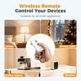 thumbnail image 3 of Enchufe con Control Remoto Interruptor de Luz Inalámbrico TESSAN 1250W, 3 of 7