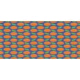 thumbnail image 4 of Orange Piggy Bank, Graphic Ripe Citrus Fruit Pattern with Green Leaves on Blue Background, Ceramic Coin Bank Money Box for Cash Saving, 3.6" X 3.2", Orange Blue and Green, by Ambesonne, 4 of 4