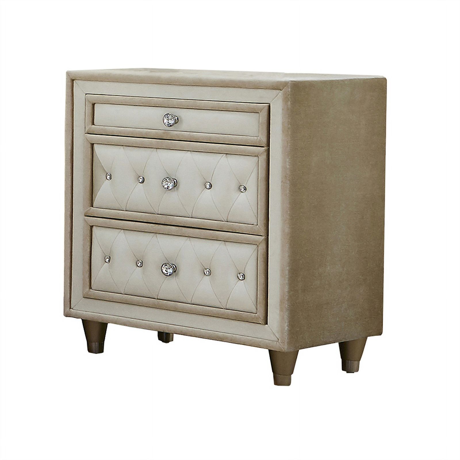 Antonella 4-piece Eastern King Bedroom Set Ivory