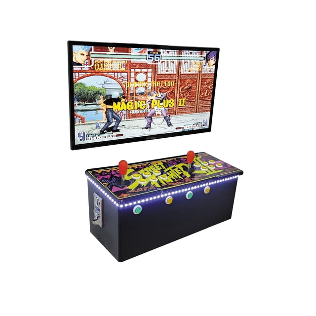 Tablero Arcade Multijuegos Con Monedero 3D WiFi 32 Mil Jgos, Terminado Premium, Uso Rudo