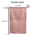 thumbnail image 2 of Sigee Rose Gold Glitter Printed Flag12.5 * 18in Outdoor Yard Flags For Garden Decor, 2 of 9
