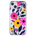 thumbnail image 1 of Funda Para iPhone 13 Mini Flores Amarillas y Magenta Uso Rudo InstaCase Protector para iPhone 13 Mini Antigolpes Case Flores Amarillas y Magenta, 1 of 4